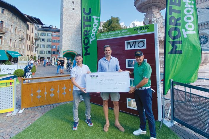 incitygolf-trento-mortec-donazione-ial-trento Mortec Tooor dona 1000€ all’AIL Trentino